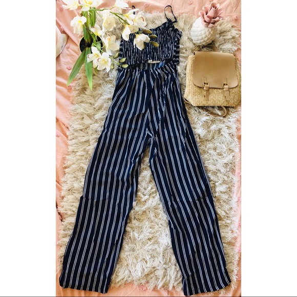 NEW ‘Ives’ Striped Jumpsuit - Picture 5 of 7